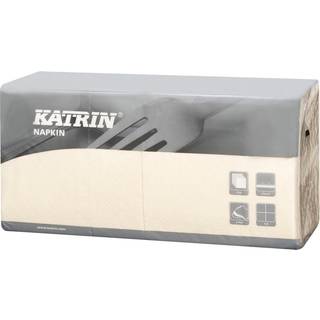 Katrin servietter 1/4 Fold 25 x 25 cm 3-lags creme