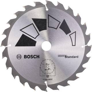 Bosch Rundsavsklinge Stand Ø190x2.2x20/16mm T24 - 2609256818