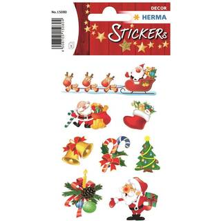 Herma stickers selvklæbende klistermærker - Decor julemotiver