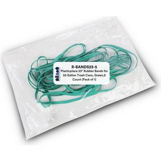 Plastplads 26 """" Rummib?nd til 64-65 gallon papirkurv d?ser 5 t?lling (pakke p? 1)