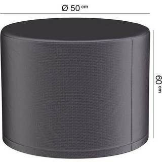 Platinum AeroCover overtræk til lounge-, kaffe- og pejsebord, antracitgrå, Ø50 x 60 cm