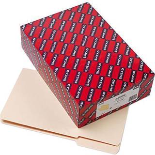 Smeadfilmapper forst?rket 1/3-sk?ret fane 1-1/2 """" Udvidelse Juridisk st?rrelse Manila 50 pr. Boks (15405)