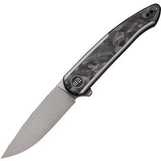 Smooth Sentinel foldekniv, marble carbon fiber inlay