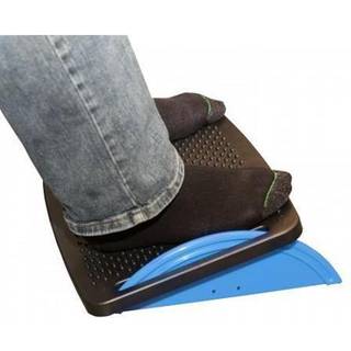 FR-9PB Ergonomisk fodst?tte med massagefunktion Floating Tilt for maksimal komfortplastst?tte Sort / bl? farve
