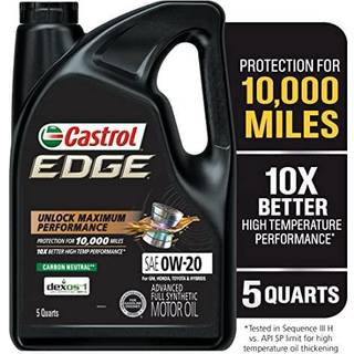 Castrol Edge 0W-20 Avanceret fuld syntetisk motorolie 5 liter