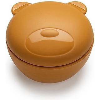 Melii Silicone Bowl with Lid Madkasse Bear 350 ml - 350 ml