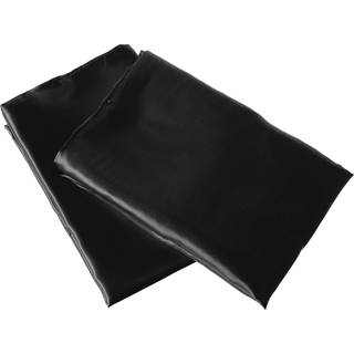 Morning Glamour 2-Pack Signature Box Pillowcases Black