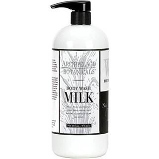 Archipelago Botanicals Milk Body Wash Cleansing and Moisturizing Body Wash til t?r hud Bl?d og glat hud fri for parabener phthalater og GMO'er (3