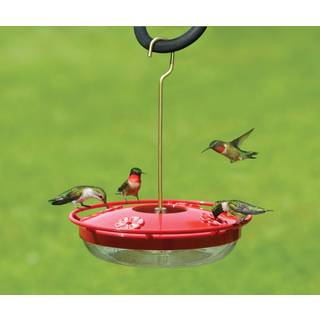 Aspekter Hummzinger Highview 12 Oz Hanging Hummingbird Feeder - 429 Rød