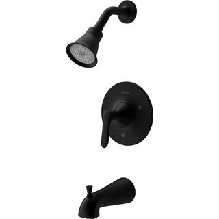 PFISTER WELLER TUB OG SHOWER TRIM KIT (VALVE SOLGT SEPLEAT) SINGLE HANDLING MAT SORT Finish LG898WRB