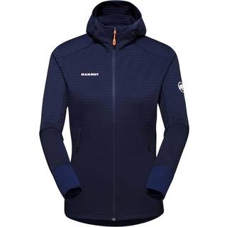 Mammut Women's Taiss Light Midlayer Hooded Jacket Fleecejakke Damer størrelse S farve blå