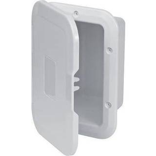 Opbevaringsrum / stuverum / indbygningsboks båd CAN-SB, 430 x 180 x 110 mm, hvid