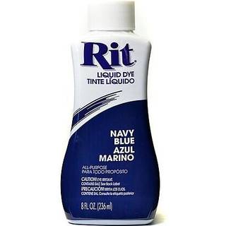 Rit Dyes Navy Blue Liquid 8 Oz. Flaske [pakke med 4]
