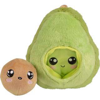 Adora Soft & Squishy The Green Avocado Food Plush Farm Fresh Duftende Plush Toy Birthday Gift i alderen 1 og op - Avo & Cado