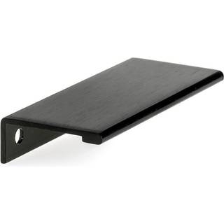 Richelieu Hardware BP989880990 Lincoln Collection 3 1/8-tommer (80 mm) Center-to-center børstet sort moderne skab og skuffekant trækhåndtag til k