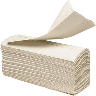 Håndklædeark Katrin Plus Easy Flush 2-lag C-fold - 24x33 cm Hvid (18 pk x 125 stk/krt)