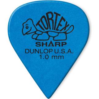 Dunlop Torthex Sharp Guitar Picks 10mm Blue 72 Pack