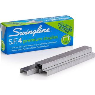 Swingline Staples S.F. 4 Premium 1/4 """" L?ngde 210/Strip 3750/Box 1 Pack (35452)