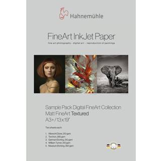 Hahnemühle, Sample Pack - A3+, textured - A3+, Textured