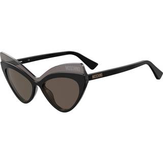 Moschino MOS080/S 08A/IR 54 Solbriller Kvinder Black - Black - 54mm