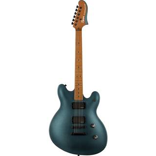 Fender Squier Contemporary Active Starcaster RMN Gunmetal Metallic Halvakustisk guitar