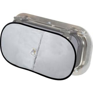 Mørklægningsmyggenet til båd (portlights / vinduer) Waterline Design, 2-pack, universal, passer luger op til 180 x 430 mm