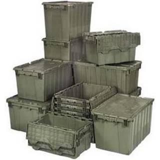Quantum Storage Systems QDC2115-12 Vedh?ftet l?g Container 1,67 Cu Ft Gray 21 """" X 15 """" X 12 """" Andet