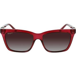 Salvatore Ferragamo SF 1027S 655 55 Solbriller Mænd Rød - Transparent Red Wine - 55mm
