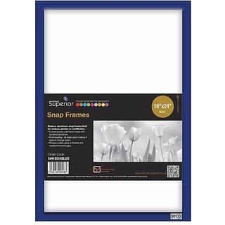 Seco 25mm Mitred Snap Frame 18 """" X24 """" Blue (SN1824BLUE)