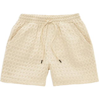 OAS Porto Waffle Shorts Ecru