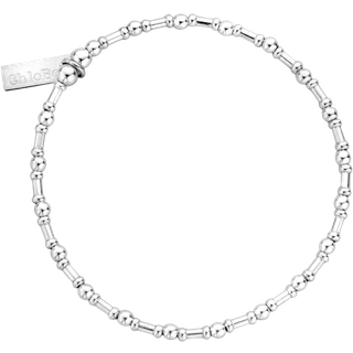 ChloBo Silver Rhythm Of Water Bracelet - 18cm