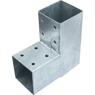 Nortiq enkelt stolpehjørne, galvaniseret stål, 20 x 20 cm til 9 x 9 cm stolpe