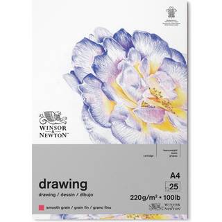 Drawing pad smooth 220g A4, 25 pages