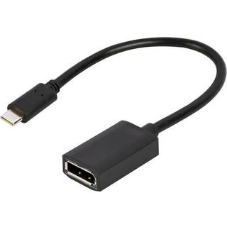 USB-C til DisplayPort adapter 4K 15cm