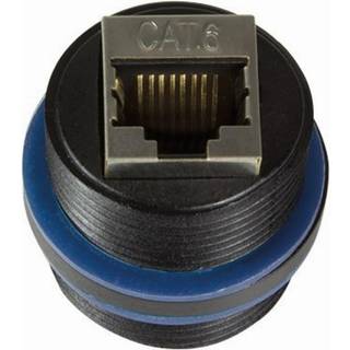 LOGILINK Patchkabelverbinder 2 x RJ45 Buchse wassergeschützt