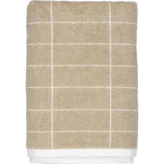 Mette Ditmer Tile Stone Håndklæde, Sand - 70 x 140 cm