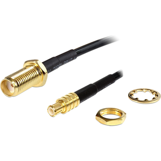 Delock SMA hun til MCX han kabel - 20 cm
