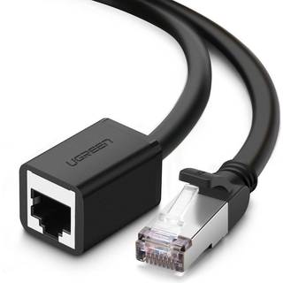 Ugreen RJ45 forlængerkabel Cat 6 FTP 1000 Mbps 2m - Sort