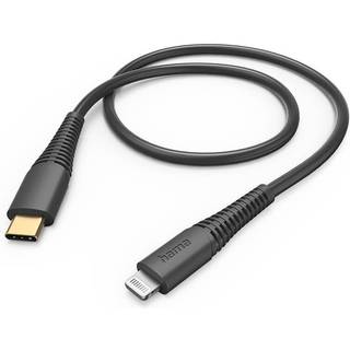 Hama Ladekabel USB-C till Lightning Sort 1,5m