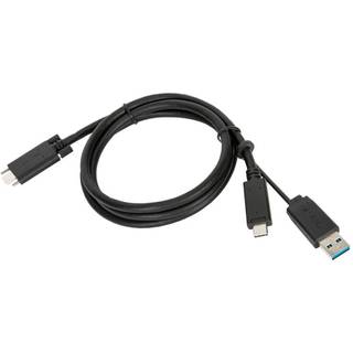 Targus ACC1135GLX USB-kabel USB 3.2 Gen 1 (3.1 Gen 1) 1,8 m USB C Sort
