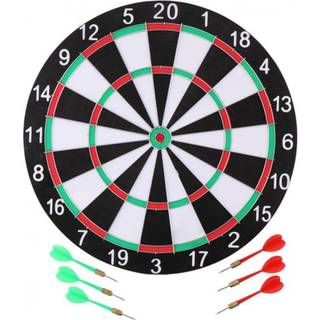 Dartskive med 6 dartpile, diameter 40,5 cm<