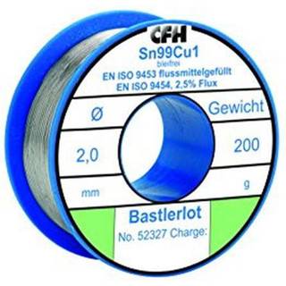 Loddetin til almindelig lodning 200 g, 2,0 mm
