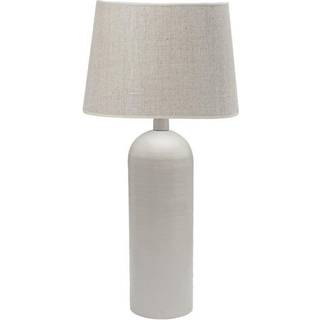 PR Home Riley bordlampe, hvid/beige, højde 54 cm