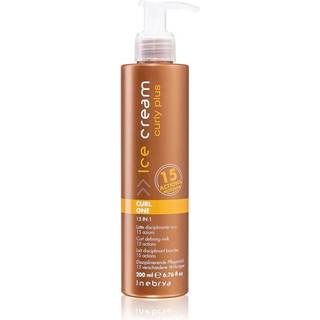 Inebrya Curly Plus Curl One 15 in 1 Styling Lotion Til bølget og krøllet hår 200 ml - 200 ml
