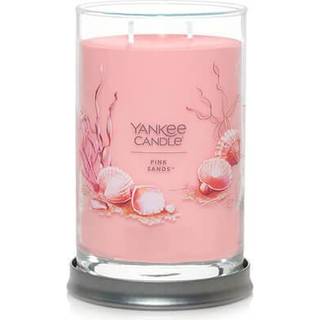 Yankee stearinlys lyser?d sand duftende signatur 20 oz stor tumbler 2-wick stearinlys over 60 timers forbr?ndingstid