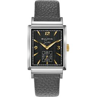 Bulova 98A261 Sinatra Sort/Læder