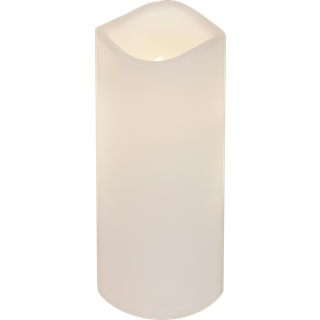 Star Trading - LED BLOCK LYS 3 -PACK PAUL - 18 cm - Hvid
