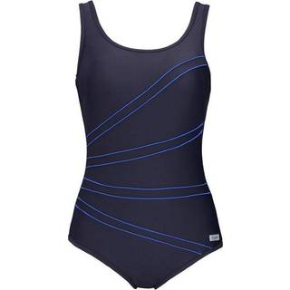 Damella Keira Chlorine Resistant Swimsuit 36-50 - Navy-2 - 38