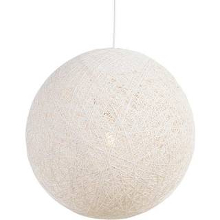 Rustik pendellampe hvid 60 cm - Corda