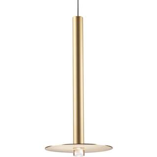 Grok Candle LED-hængelampe 00-6017 guldsatin